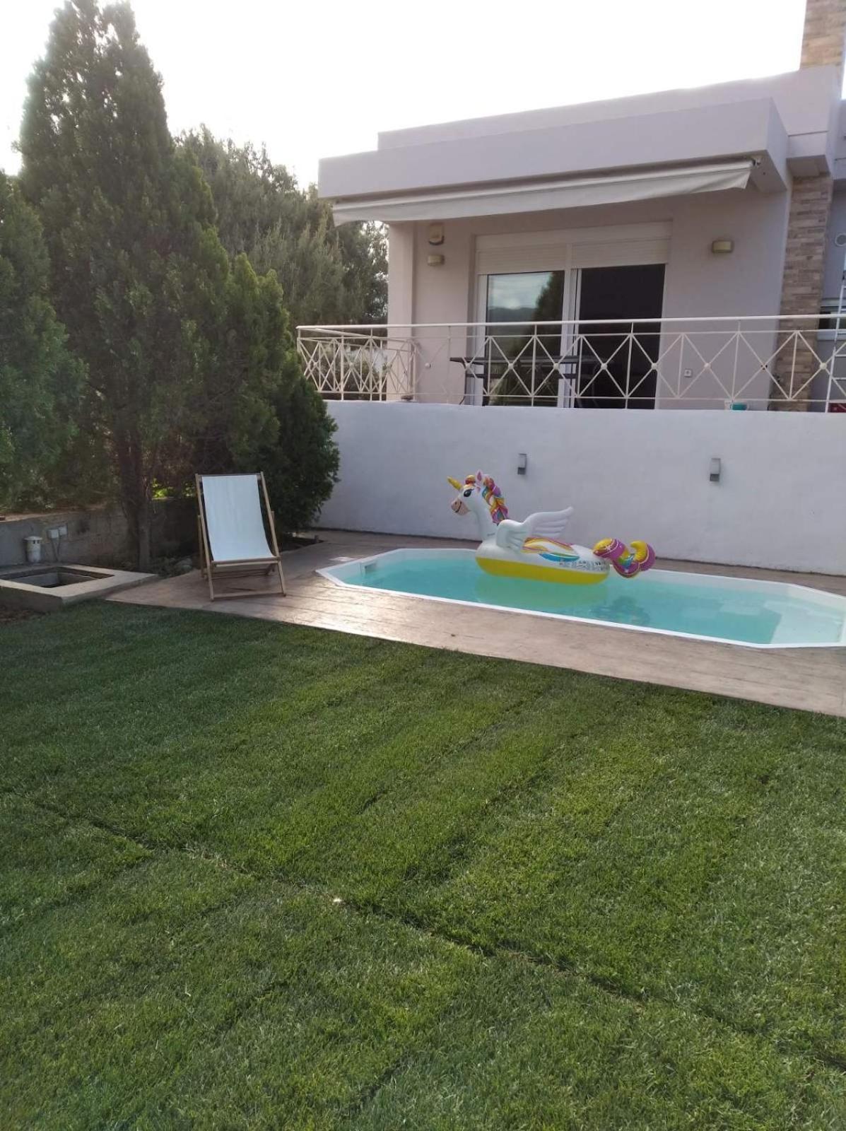 Cozy Villa Vita Lagonisi Kalivia Thorikou Ngoại thất bức ảnh