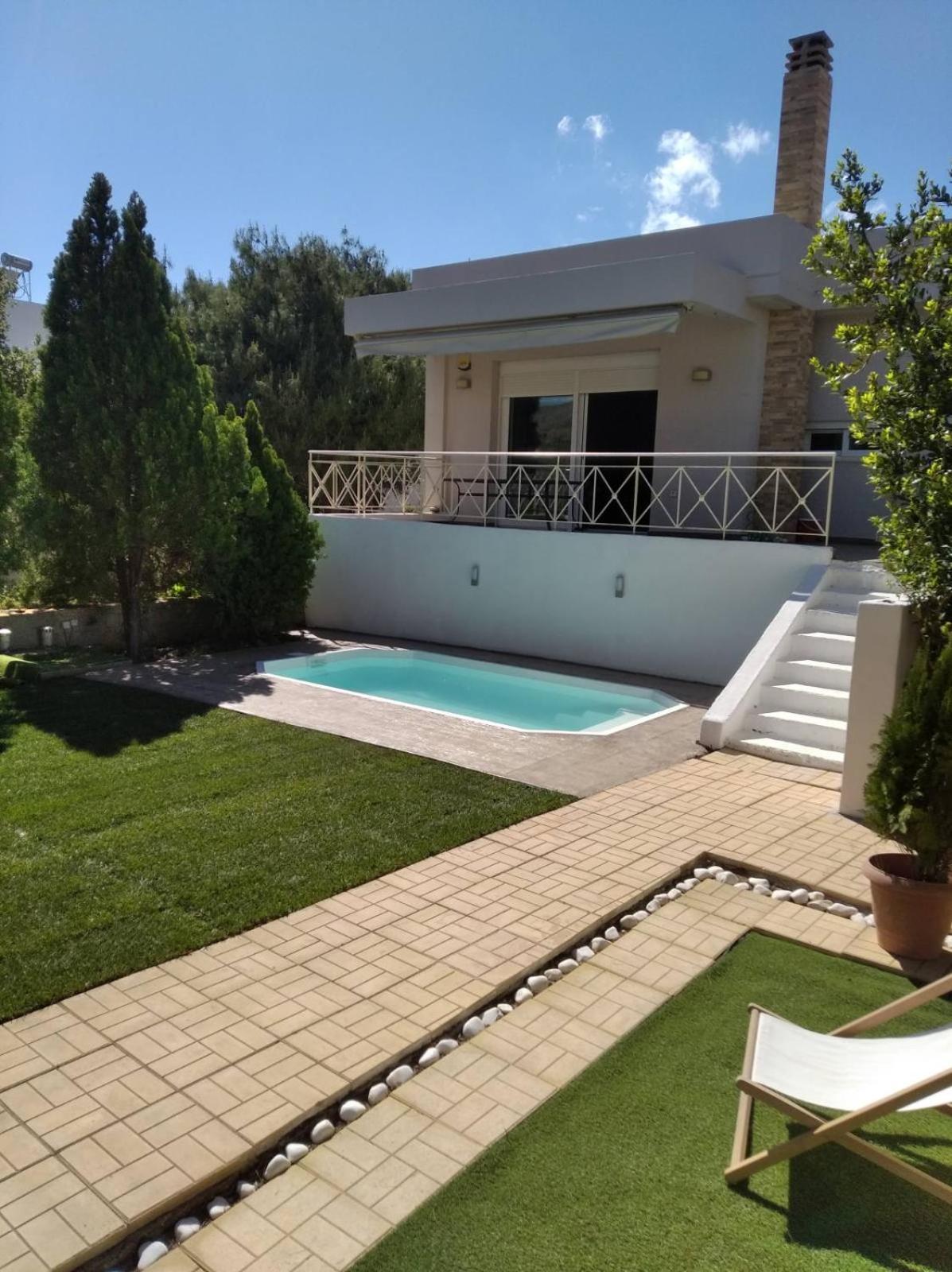 Cozy Villa Vita Lagonisi Kalivia Thorikou Ngoại thất bức ảnh