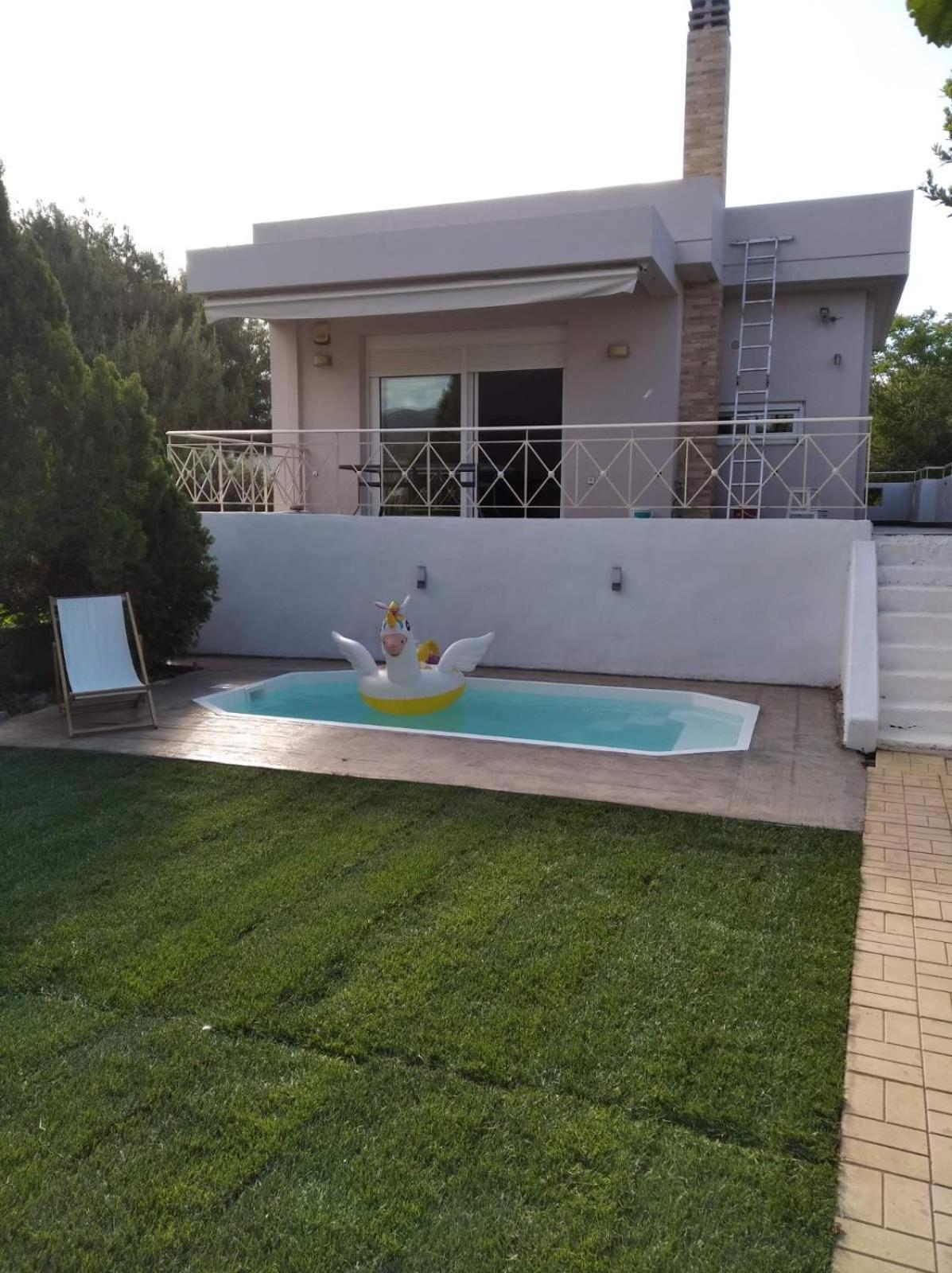 Cozy Villa Vita Lagonisi Kalivia Thorikou Ngoại thất bức ảnh